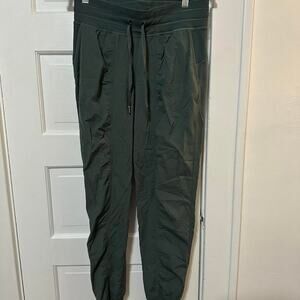 Lululemon dark green dance studio